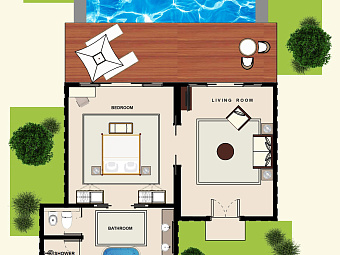 Luxury Garden Pool \ Ocean Front Villa