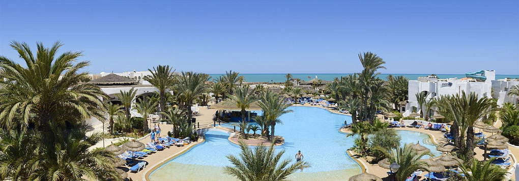 Отель FIESTA BEACH DJERBA 4*, Тунис, Джерба.