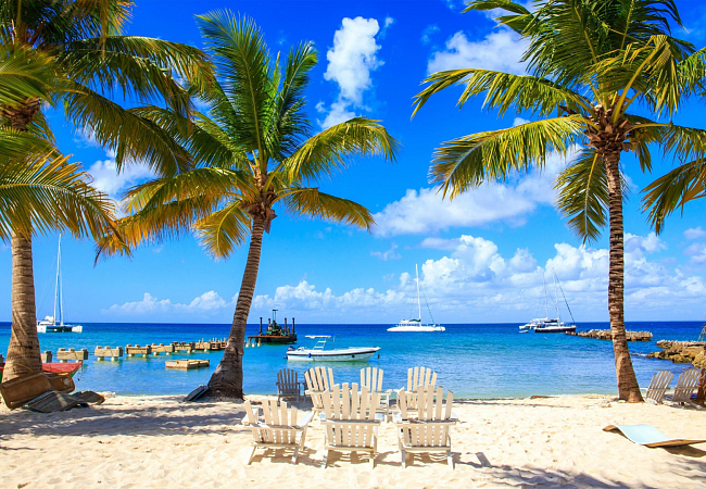 Белоснежный пляж острова Саона - популярная природная экскурсия в Доминикане