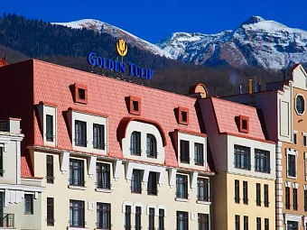 Отель GOLDEN TULIP ROSA KHUTOR 4*.