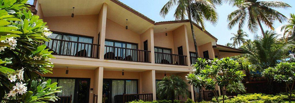 Отель RIVA BEACH RESORTS 3*. Индия, Северный Гоа, Мандрем.