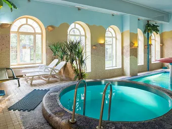 FORESTA FESTIVAL PARK 4*, Подмосковье. Ледяная купель и детский бассейн.