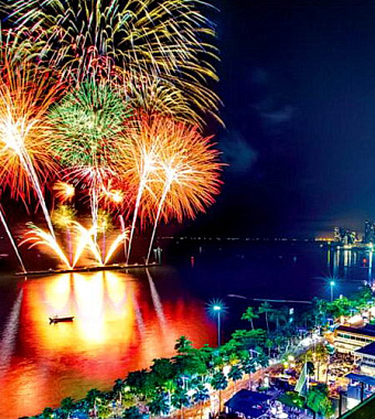 Фестиваль фейерверков в Паттайе - 2025