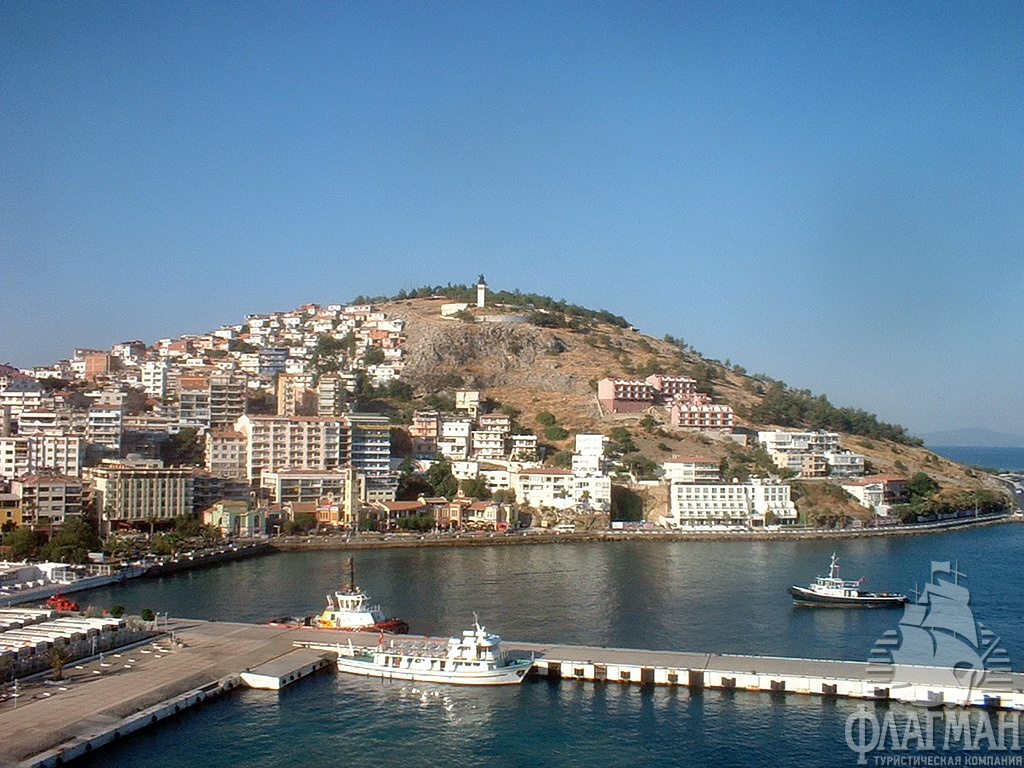 Кушадасы - вид на залив и на город