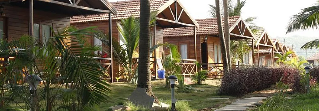 Отель LA CABANA BEACH & SPA 3*. Индия, Северный Гоа, Ашвем. 