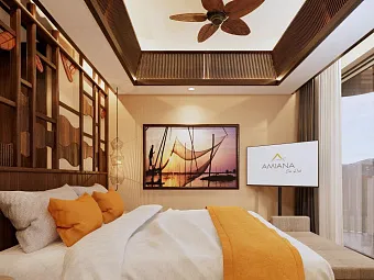 Signature family suite 2-bedroom sea view with children themed room