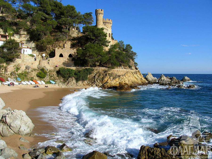 Замки и море Испании