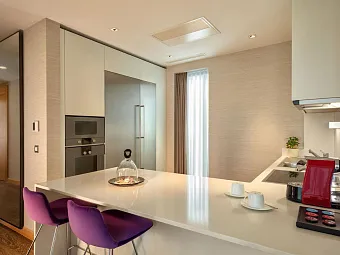 Two bedroom residential apartment