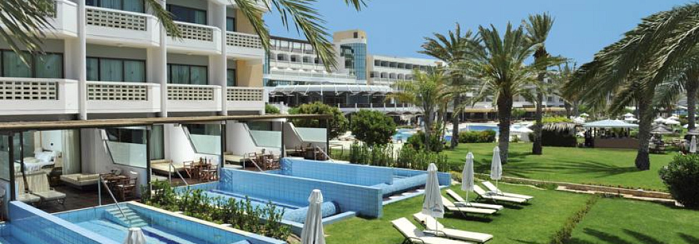 Отель CONSTANTINOU BROS ATHENA BEACH HOTEL 4*, Кипр, Пафос.