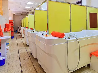 Краснодарский край. Геленджик. Санаторий КРАСНАЯ ТАЛКА 3*. Лечебная база.