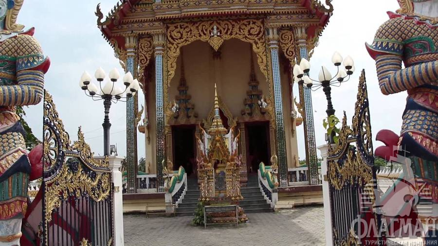 Храм Многорукого Будды (Wat Laem Suwannaram)