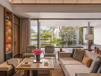 Three Bedroom Lagoon Pool Villa