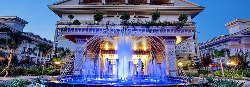 Отель CRYSTAL PALACE LUXURY RESORT & SPA 5*, Турция, Сиде.
