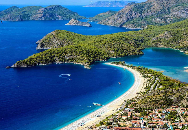 Панорама Эгейского побережья Турции