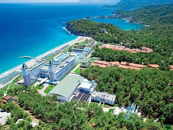  Вид на территорию отеля Амара Дольче Вита Лакшери 5*