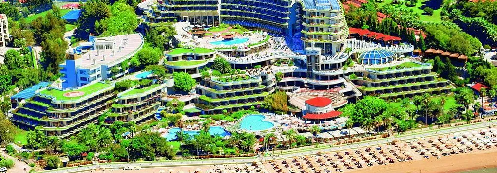 Отель CRYSTAL SUNRISE QUEEN LUXURY RESORT & SPA 5*, Турция, Сиде.