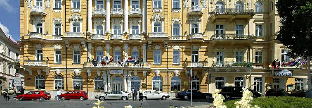 Отель DANUBIUS HEALTH SPA RESORT GRANDHOTEL PACIFIK 4+*, Чехия, Марианске-Лазне.