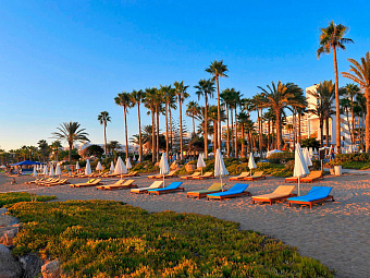 Пляж отеля  SENTIDO (EX.CYPROTEL) CYPRIA BAY 4*