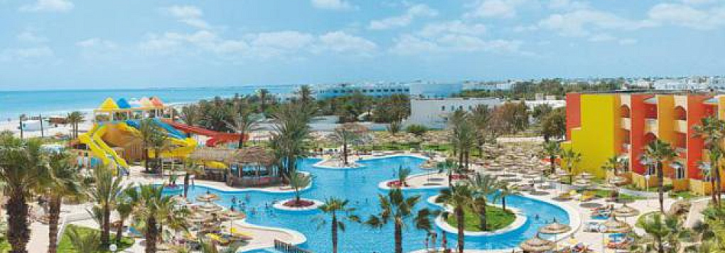 Отель CARIBBEAN WORLD DJERBA THALASSO 4*, Тунис, Джерба.
