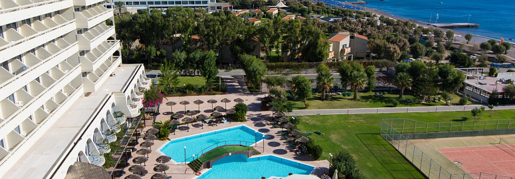 Отель DESSOLE OLYMPOS BEACH RESORT 4*, Греция, Родос. 
