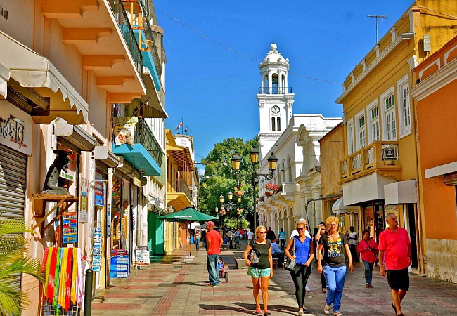 Средневековый Санто-Доминго - старейший город на Карибах. Основан ещё Христофором Колумбом.