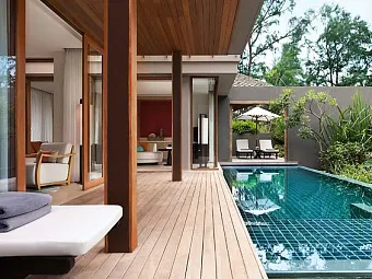 Three-Bedroom Oceanfront Pool Villa. Отель RENAISSANCE PHUKET RESORT & SPA 5 *