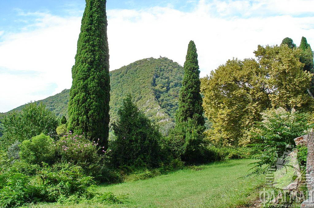  Новый Афон, Иверская гора. Вид от монастыря