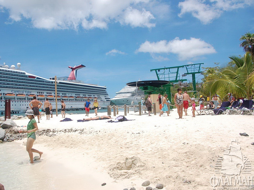 Mahogany-Beach - Пляж красного дерева.