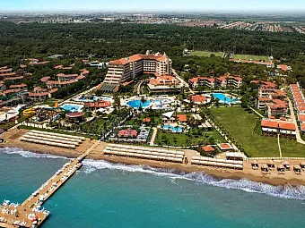 Территория отеля BELLIS DELUXE HOTEL 5*
