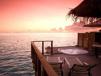 Deluxe Water Villa   CONRAD MALDIVES RANGALI ISLAND 5*