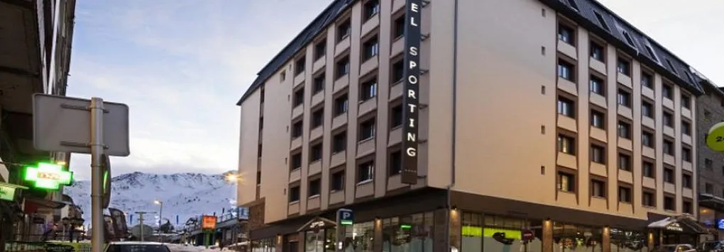 Отель SPORTING 4*, Андорра, Грандвалира, Пас-де-ла-Каса. 