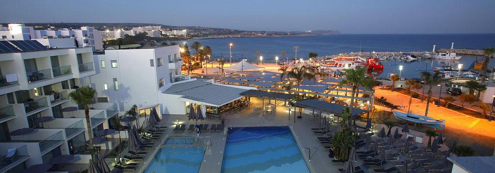 Отель LIMANAKI DESIGN N STYLE BEACH HOTEL 4*, Кипр, Айя-Напа.