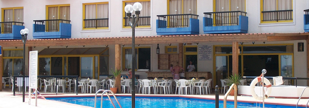 Отель EVALENA BEACH HOTEL APTS 3*, Кипр, Протарас.