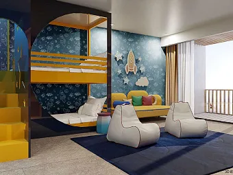 Therme Deluxe Family Room Forest View