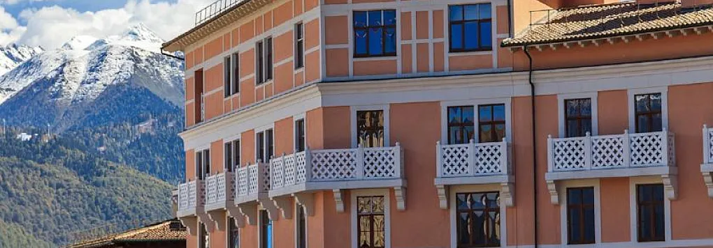 Отель GORKI GRAND 4*. Красная Поляна. Горки Город. Россия.