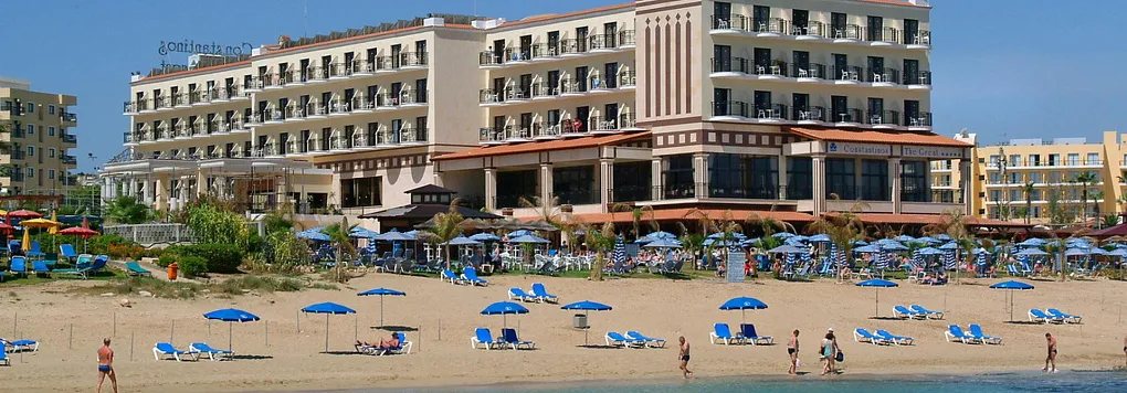 Отель CONSTANTINOS THE GREAT BEACH 5*, Кипр, Протарас. 