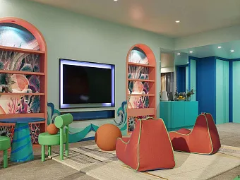 Therme Deluxe Family Room Forest View