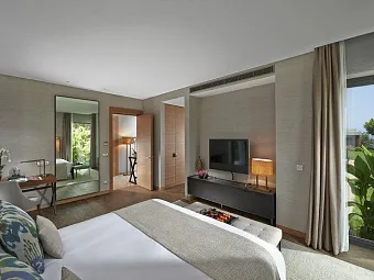 Two bedroom garden view apartment