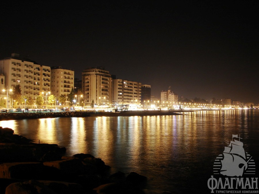 Лимассол после заката