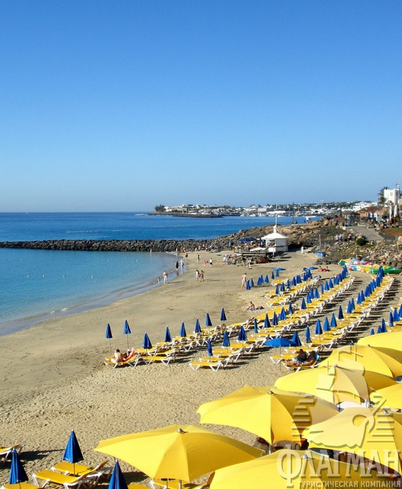 Пляж курорта Плайя-Дорада