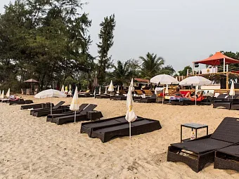 Пляж в Shikara Resort 3*