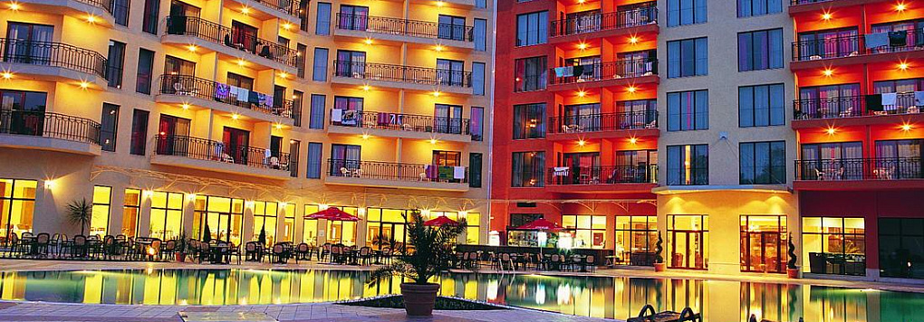 Отель PRESTIGE HOTEL & AQUAPARK 4*, Болгария, Золотые пески.