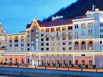 Отель RADISSON ROSA KHUTOR 5*.