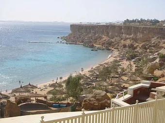  Пляж в отеле REEF OASIS BEACH RESORT 5*