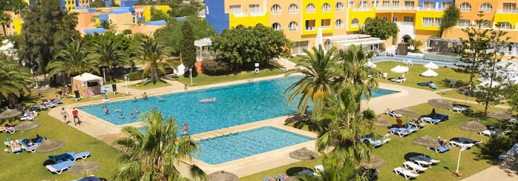 Отель CARIBBEAN WORLD HAMMAMET VILLAGE 3*, Тунис, Хаммамет. 
