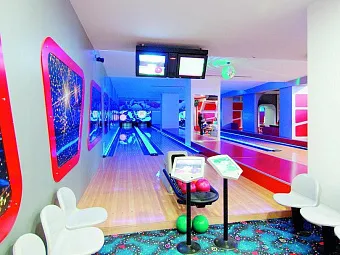 Боулинг на 4 дорожки в отеле DELPHIN DIVA 5*