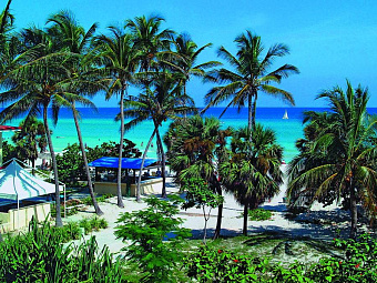 Пляж отеля SOL SIRENAS CORAL 4*