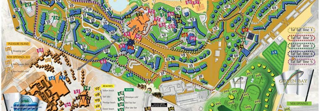 Domina coral bay карта комплекса