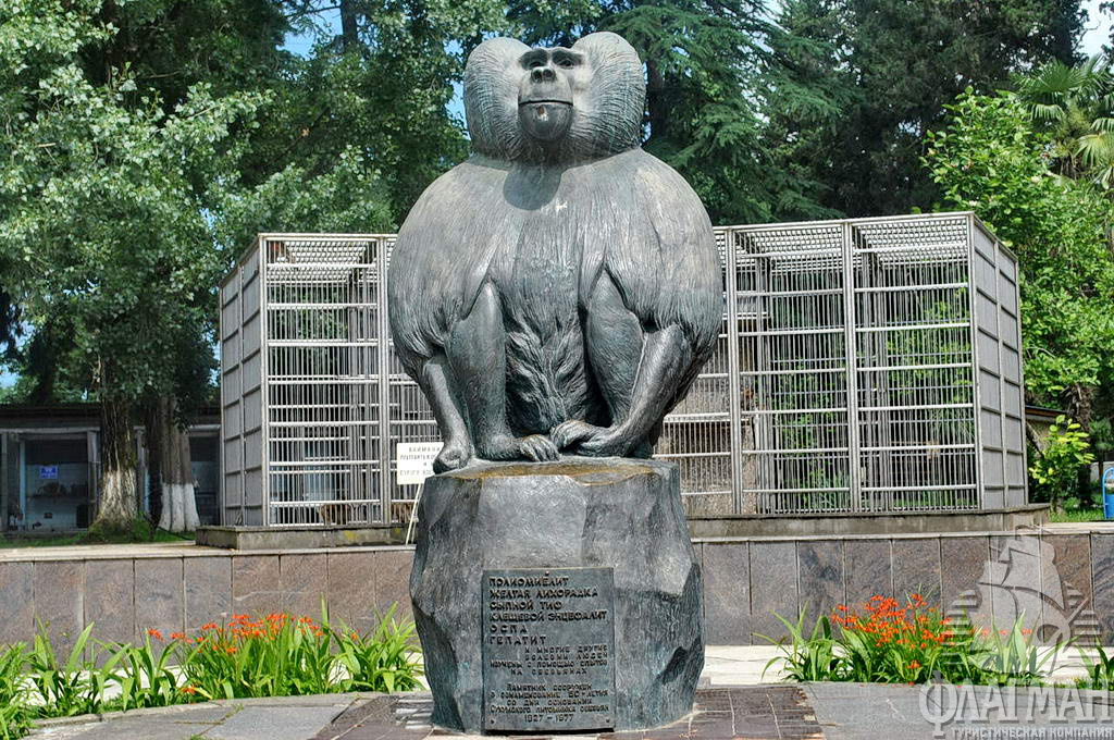  В 1977 году на территории НИИЭПиТ был установлен единственный в мире памятник обезьяне в знак благодарности животным, отдавшим свои жизни ради науки.