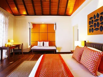 В номере отеля KURUMBA MALDIVES 5*